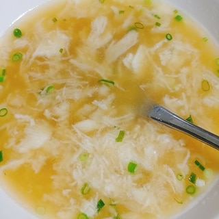 中華風☆とろろのすり流しスープ